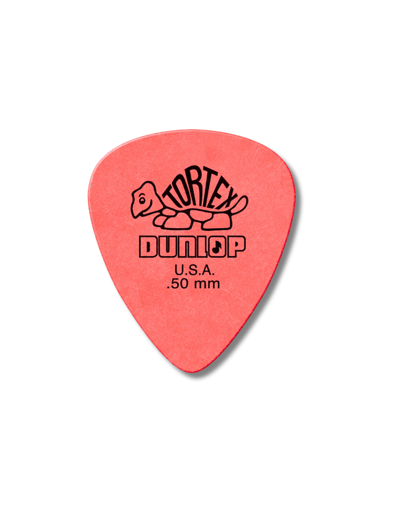 Uñetas Dunlop Tortex 0.50mm - Paquete de 12