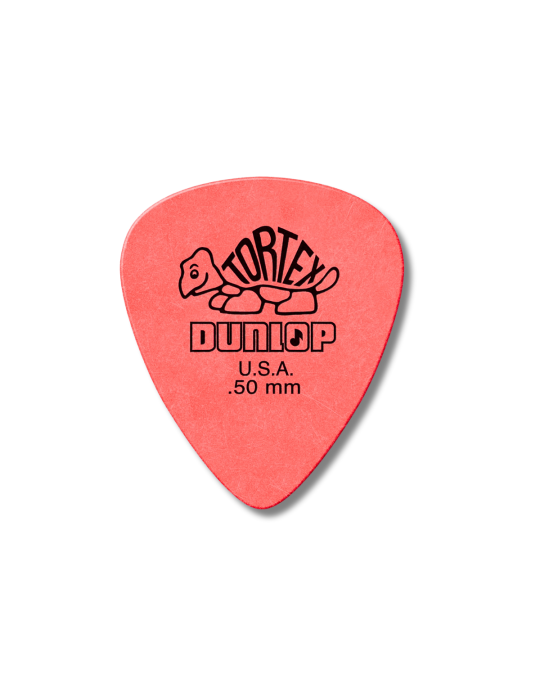 Uñetas Dunlop Tortex 0.50mm - Paquete de 12