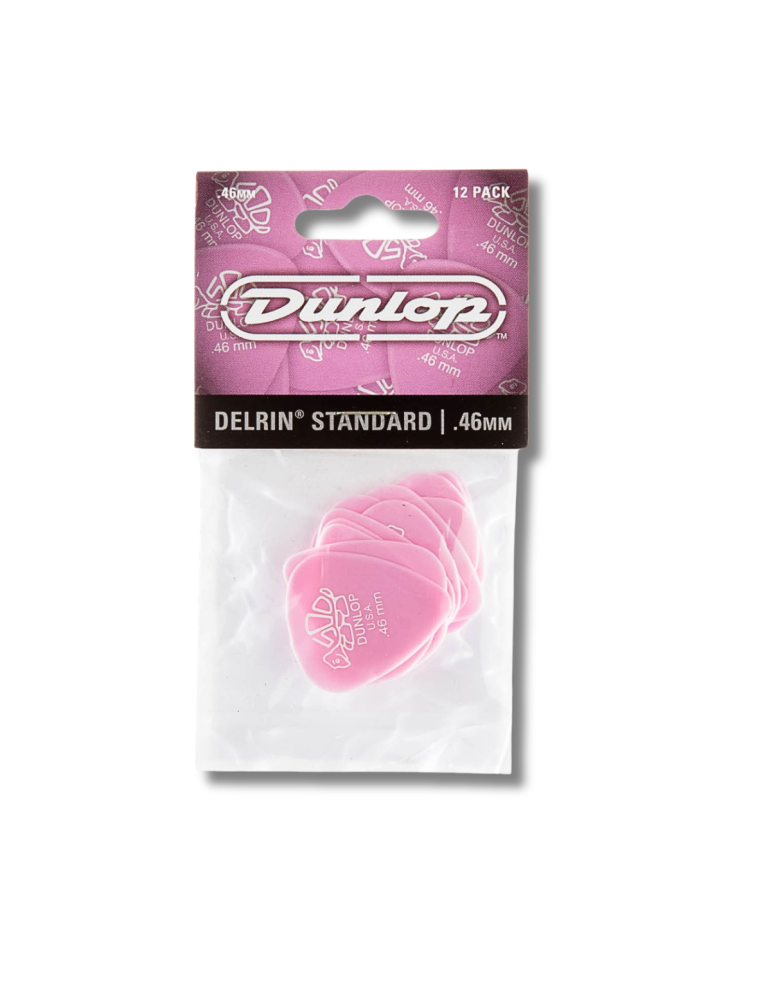 Pack Uñetas Jimdunlop Delrin 0.46 - 12 unidades
