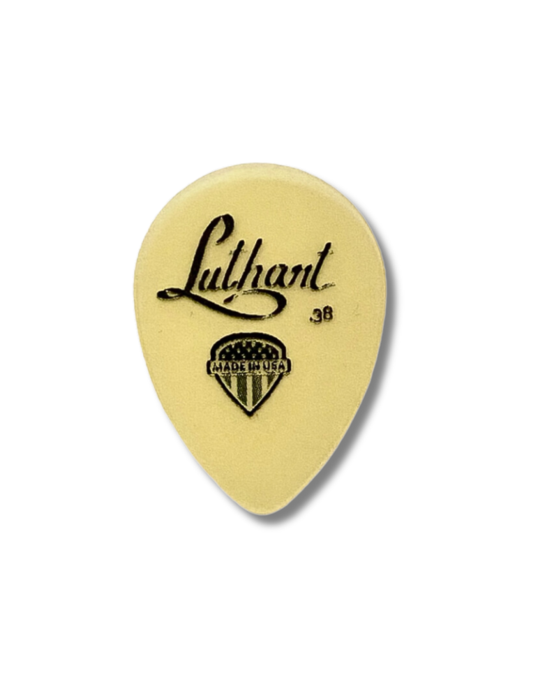Pack 12 Uñetas Luthart Jazz 0.38mm Ultem