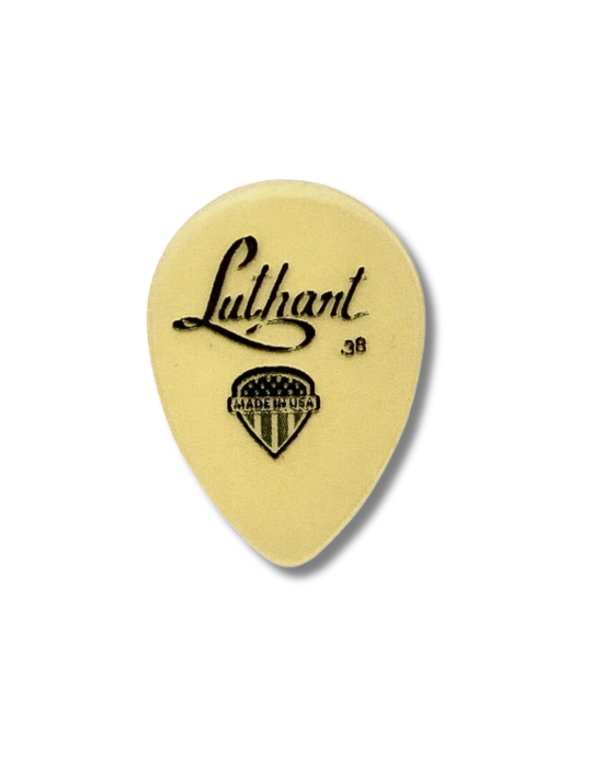 Pack 12 Uñetas Luthart Jazz 0.38mm Ultem