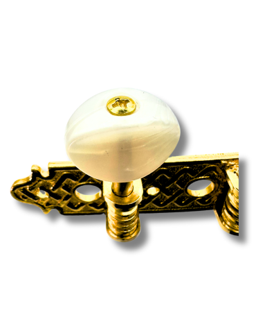 Tornillo dorado para clavija Luthart - 1 unidad 2