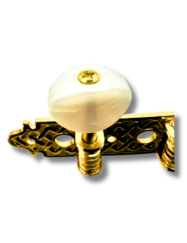 Tornillo dorado para clavija Luthart - 1 unidad
