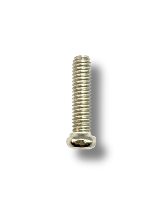 Tornillo plateado para clavija Luthart - 1 unidad
