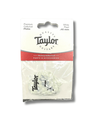 Uñeta Celuloide Taylor 046mm Premium - Pack 12u