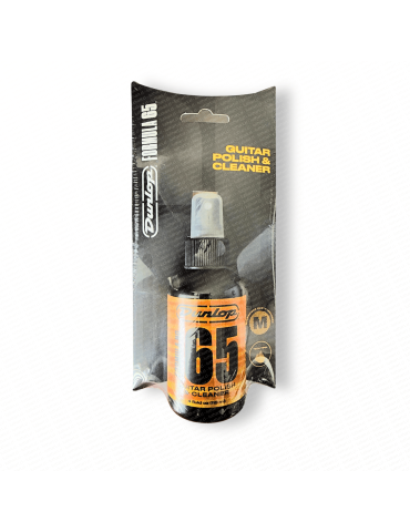 Pack Limpiador + Paño Dunlop N°65 - (118ml, 4oz)