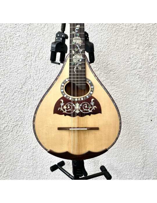 Mandolina AH-130521-3 con perlas de nácar