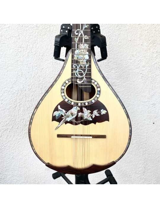 Mandolina Luthart AH-130521-4 con perlas de nácar