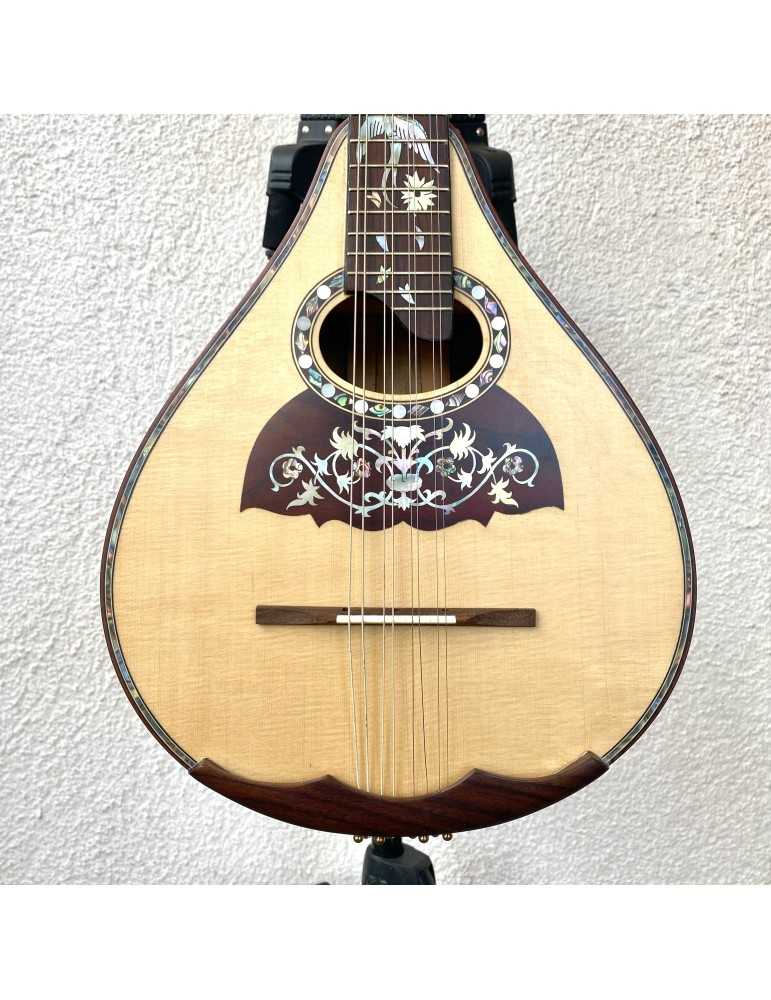 Mandolina AH-130521-7 con perlas de nácar