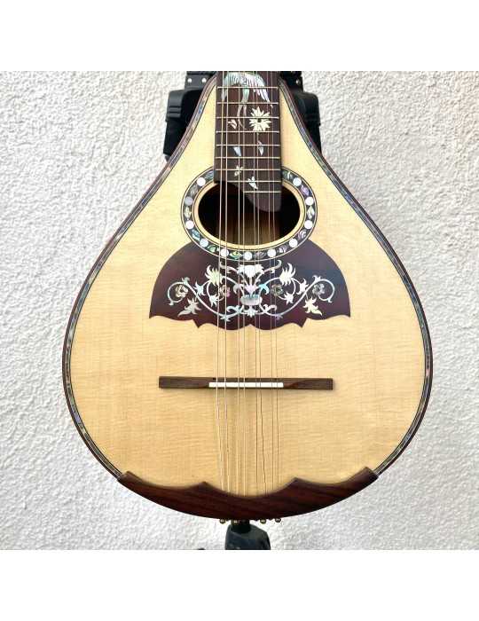 Mandolina AH-130521-7 con perlas de nácar