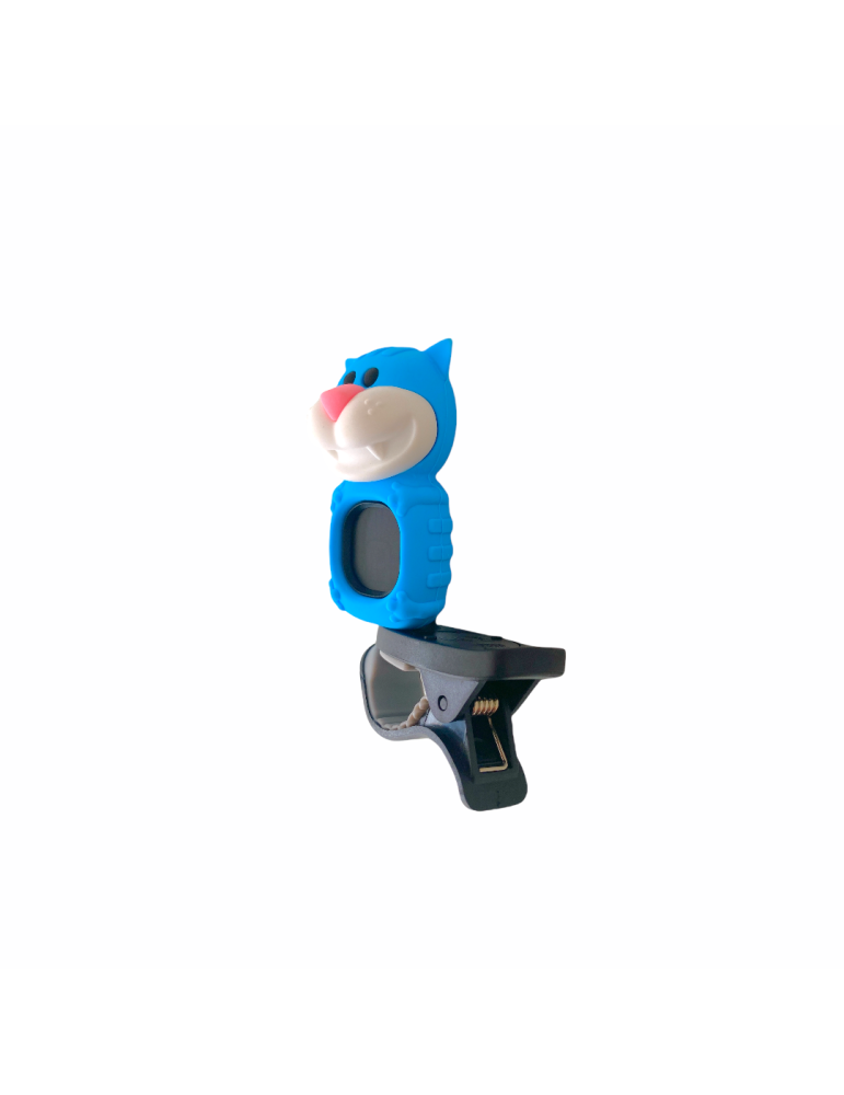 Afinador cromático azul para instrumentos - No ruido