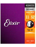Cuerdas Elixir 80/20 Bronce - calibre 0.11