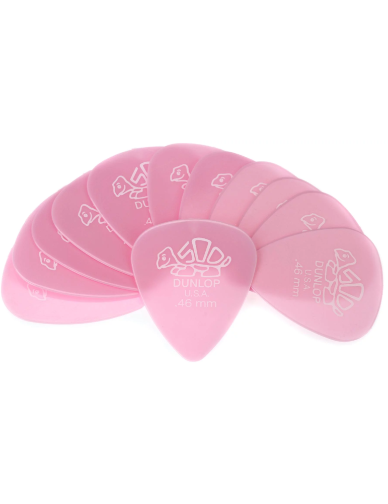 Pack Uñetas Jimdunlop Delrin 0.46 - 12 unidades