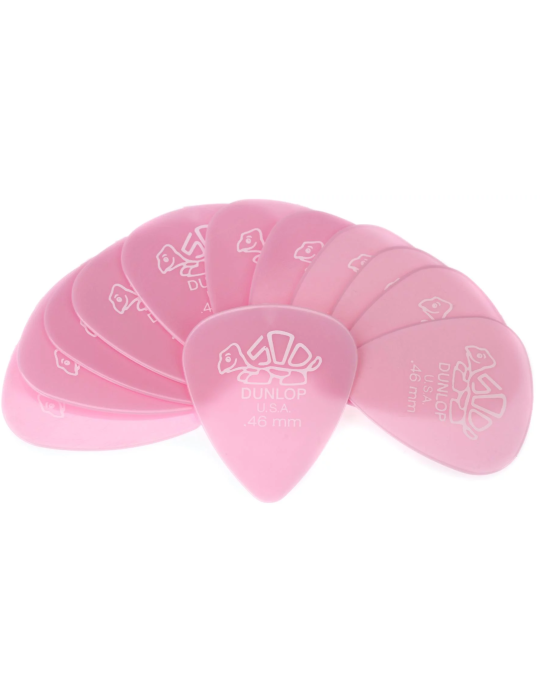 Pack Uñetas Jimdunlop Delrin 0.46 - 12 unidades