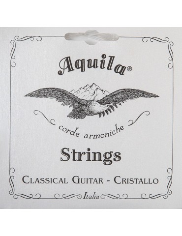 Set Aquila media tensión - Serie CRISTALLO - Guitarra Clásica - Made in Italy