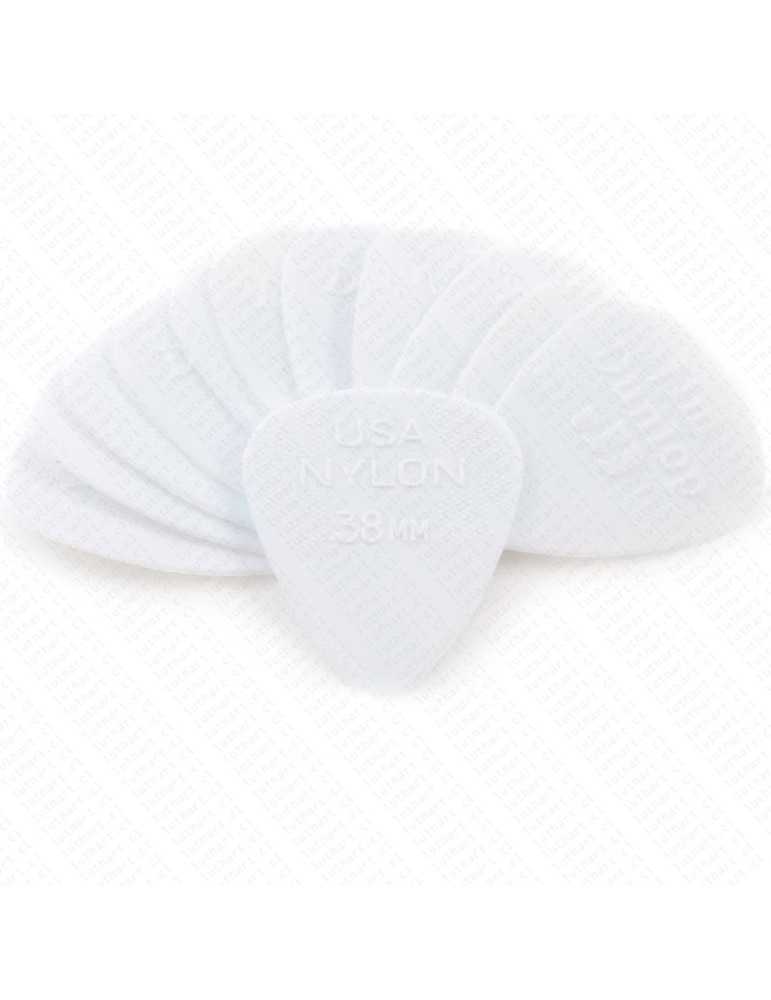 Pack Uñetas Dunlop Nylon 0.38mm - 12 unidades