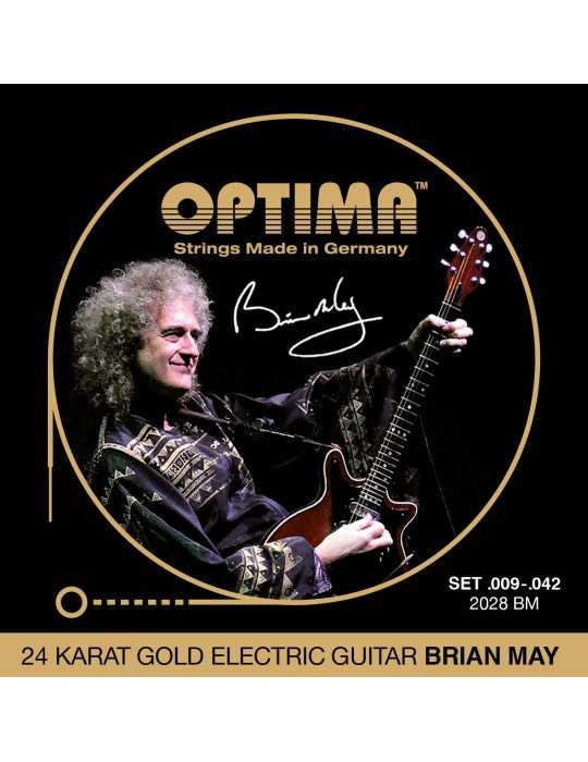 Set de cuerdas Optima Oro 24K para guitarra