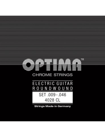 Set Optima Chrome - Custom Light - Guitarra Eléctrica - Made in Alemania