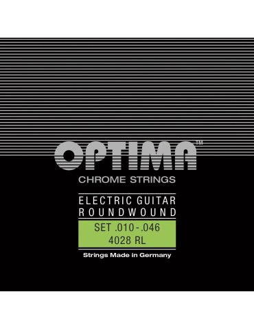 Optima Chrome - Regular Light - Guitarra Eléctrica - Made in Alemania