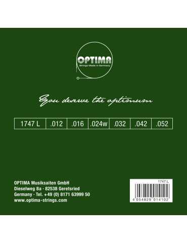 Set Optima ORO 24K - Cuerdas de guitarra acústica 2