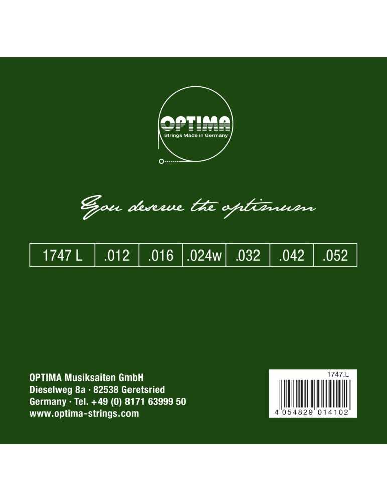 Set Optima ORO 24K - Cuerdas de guitarra acústica