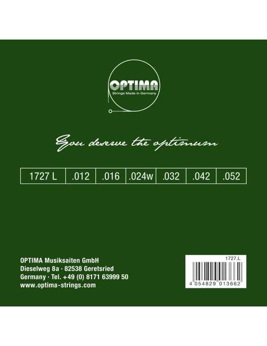 Set Optima Bronze Light para guitarra acústica