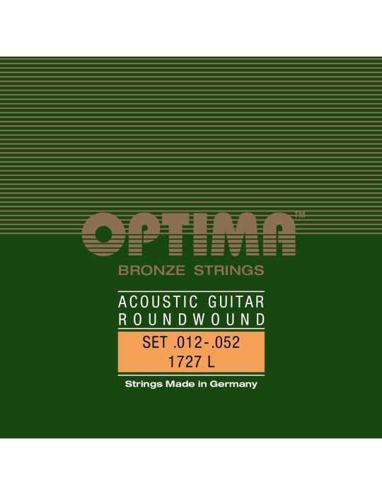 Set Optima Bronze Light para guitarra acústica