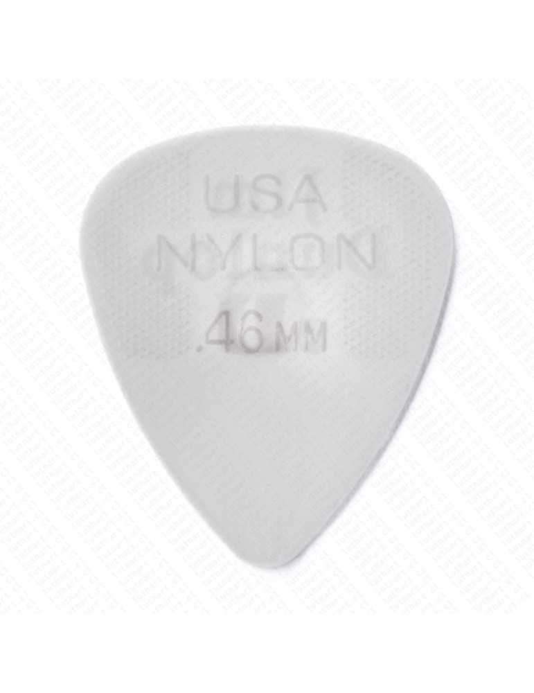 Uñeta Dunlop Nylon 0.46mm: Tono cálido y gran control
