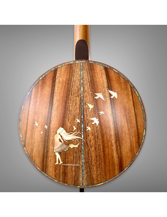 Banjo Luthart 8 cuerdas hecho de madera