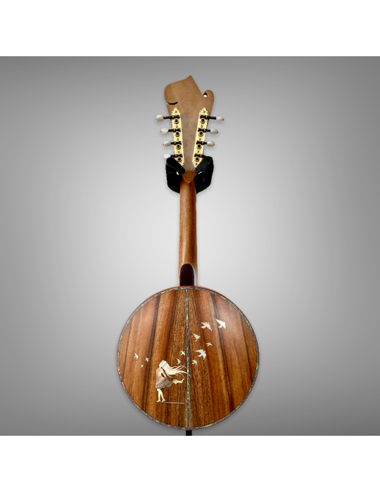 Banjo Luthart 8 cuerdas hecho de madera