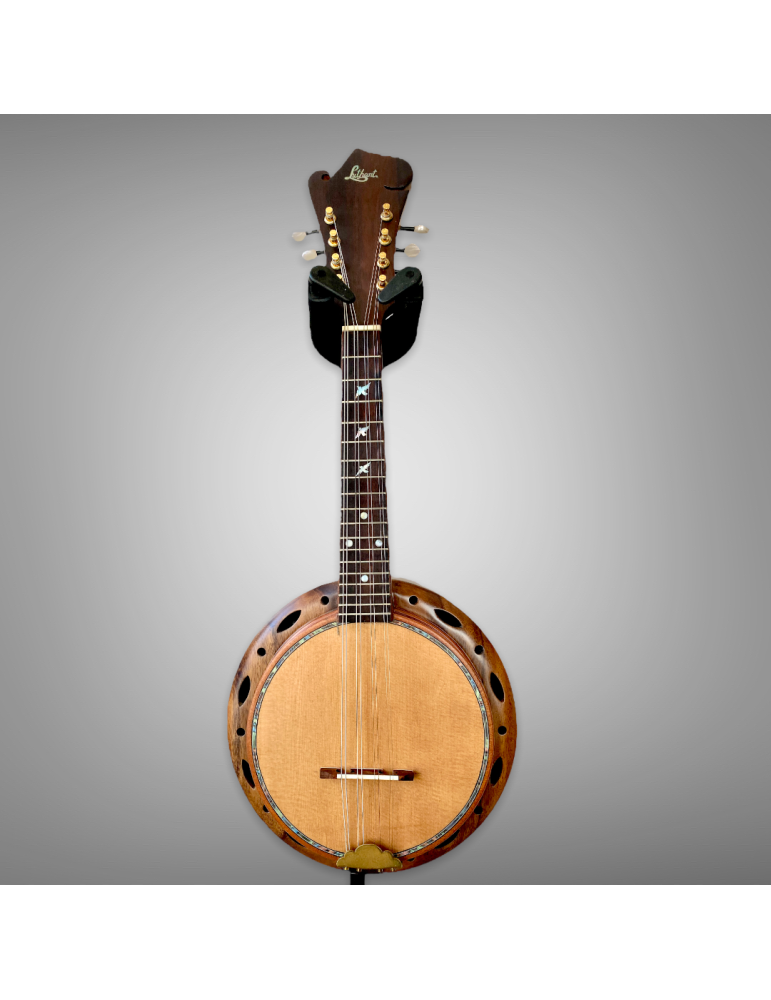 Banjo Luthart 8 cuerdas hecho de madera